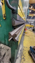 400 Ton, Cincinnati #400H, hydraulic press brake, 16' overall, adj depth stop, foot pdl, 4-way die & punch - Image 7