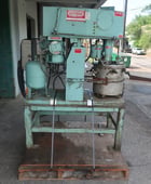Myers Engineering #V550/500A-3-3, dual shaft vacuum mixer, (2) 3 HP motors, vacuum cover - Image 2