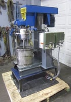 3/1 HP Dual shaft disperser, 3 HP high speed shaft, 1 HP slow speed sweep blade w/sidewall scrappers - Image 1