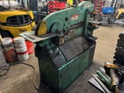3" x 3" x 3/8" Piranha #P50, ironworker, shear, notcher, 50 ton, 3 HP, 5" throat, 11-1/2" open height - Image 2