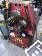 2" x 2" x 3/16" Tauring #ALFA40H1, bending roll, 7.7-15.6 shaft speed, remote operators stand, 1998 - Image 3