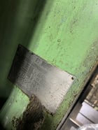 150 Ton, Bliss #C-150, geared single point gap frame press, 8" stroke, 22" Shut Height, 4.5" adj., 50" x30" - Image 3