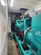 1250 KW Cummins #QSK50G4, diesel generator, enclosed, 341 hours, 2011 - Image 3