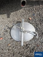 4000 gallon McCann Fab Tank, Stainless Steel, Horizontal, 8' diameter x 10' straight side, dished ends, on - Image 6