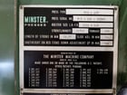 125 Ton, Minster #PM3-125-48, straight side double crank, 1.2" stroke, 20" Shut Height, 700 SPM, variable - Image 4