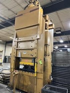 700 Ton, Standard #DCSS700, straight side double crank press, 12" stroke, 55" BH, 21" open, 55" x40" bed, 2003 - Image 2