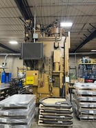 700 Ton, Standard #DCSS700, straight side double crank press, 12" stroke, 55" BH, 21" open, 55" x40" bed, 2003 - Image 7