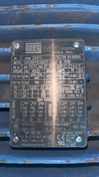 25 HP 3565 RPM WEG, Frame 284TS, TEFC, 1.25 service factor - Image 2