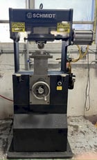 Schmidt #Series-12, pneumatic roll marking machine, 3 ton, 2002 - Image 1