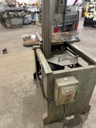 8-3/4" x 8-1/2" Rollin #SF8590, vertical band saw, 9' x 3/4" blade, 70-525 SFPM, 8-3/4" throat, 8.5" under - Image 8