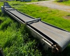 22" wide x 16' long, Doyle, Stainless Steel belt conveyor, heavy duty rubber belt, 3 HP - Image 4