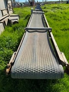 22" wide x 16' long, Doyle, Stainless Steel belt conveyor, heavy duty rubber belt, 3 HP - Image 5
