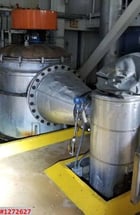 86 sq.ft. Luwa #NL850-3150-10, 316 Stainless Steel contacts, vertical, crystallizer, 2-stage steam jet - Image 1