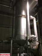 86 sq.ft. Luwa #NL850-3150-10, 316 Stainless Steel contacts, vertical, crystallizer, 2-stage steam jet - Image 5