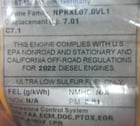 202 HP Caterpillar #C7.1, Engine Assembly, new - Image 4