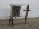 120 sq.ft., APV Paraflow, Stainless Steel, plate & frame heat exchanger, flow rate of 1-45 GPM - Image 1