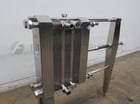 120 sq.ft., APV Paraflow, Stainless Steel, plate & frame heat exchanger, flow rate of 1-45 GPM - Image 2