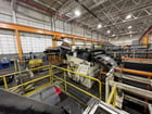 1330 Ton, Niagara #SE4-1330-186-84, straight side double crank mechanical metal stamping transfer press, 24" - Image 7