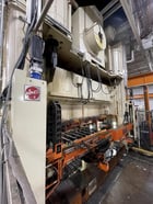 1330 Ton, Niagara #SE4-1330-186-84, straight side double crank mechanical metal stamping transfer press, 24" - Image 10