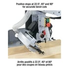 King Canada #KC-12RAS, 12' ' Radial Arm Saw, 12" blade diameter, 5/8" blade arbor, 2 HP, new - Image 3