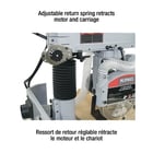 King Canada #KC-12RAS, 12' ' Radial Arm Saw, 12" blade diameter, 5/8" blade arbor, 2 HP, new - Image 4