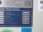 135 Ton, MVD iBend #A135-3100, CNC hydraulic press brake, 10' overall, 102.36" between housing, 8.27" stroke - Image 3