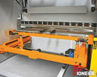 242 Ton, Ermaksan #Speed-Bend-Pro, 12' overall, 128" between housing, 10.8" stroke, 16.1" throat, 21.7" DL - Image 3