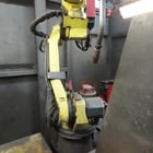 Lincoln, Fanuc 100iC, 6-Axis dual zone robotic welding cell Power Wave i400, 480 V. - Image 3