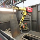 Lincoln, Fanuc 100iC, 6-Axis dual zone robotic welding cell Power Wave i400, 480 V. - Image 4