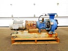 350 GPM @ 25' TDH, ITT #CD4MCU, 6 x 4 x 8.5 A-C pump with 5 HP motor, 1993 - Image 1