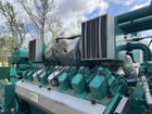 1100 KW Cummins #QSV81G, Natural gas generator set, 480 Volts, 7393 hours, 2001 - Image 9