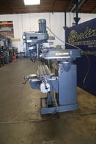 Lagun #FTV-2, heavy duty vertical mill, 9" x48" tbl., 33" X, 16" Y, 16" Z, 55-4250 RPM, R-8, variable speed - Image 8
