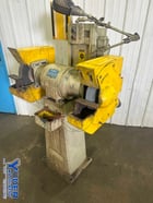 14" Cincinnati #SPL, double end pedestal grinder, 2" wheel, work rest, water tray, 3 HP - Image 2