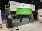 242 Ton, Ermak #Evo-3, CNC Hybrid press brake, 12' overall, 127.93" between housing, 10.83" stroke, 16.14" - Image 1
