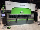 193 Ton, Ermak #Evo-3, hybrid CNC press brake, 12' overall, 128" between housing, 10.83" stroke, 16.14" - Image 2