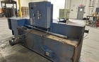 48" Wheelabrator #WMT-48, Shot Blast Table, 2 Wheels, 60" Work Height, Integral Dust Collector, 2007 - Image 2