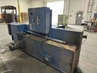 48" Wheelabrator #WMT-48, Shot Blast Table, 2 Wheels, 60" Work Height, Integral Dust Collector, 2007 - Image 3