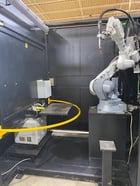 Panasonic, PA-102S, VR-006 robot, G2 controller, indexer table, 60" swg, safety enclosure, 2010 - Image 5