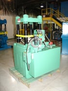 120 Ton, Up-act., 4-post, 14" x22", 6" -13" DL, 6" stroke, self-cont.hydraulic & controls, #1450 - Image 2
