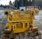 540 HP Caterpillar #3412, Marine diesel engine, 1800 RPM, rebuilt - Image 2