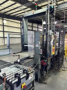 A-B-C #NODE7, automatic palletizer with Wulftec orbital wrapper WCRT-200 - Image 2