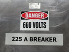 225 Amps, Eaton, KDC3400FS, 3-pole circuit breaker w/Stainless Steel enclosure, 600 VAC - Image 7