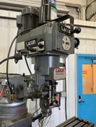Lagun #FTV-2, ram type vertical mill, 10" x50" table, 3 HP, Mini Wizard 2-Axis digital read out, power draw - Image 4