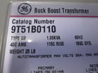 1 KVA 120/240 Primary, 12/24 Secondary, General Electric Buck Boost transformer, 9T51B0110 type QB 41.7A max - Image 2