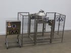 3 cu.ft. A & M #ACB30, 304 Stainless Steel double cone batch mixer, 26" dia. x 9" straight wall vessel, AB - Image 1