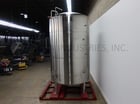 5000 gallon JVNW Inc., 304 Stainless Steel jacketed & insulated tank, 98" dia. x 154" straight wall, dish - Image 3