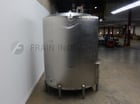 5000 gallon Mueller, 304 Stainless Steel tank, single wall, 110" dia. x 122" straight wall, dome top, dish - Image 3