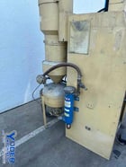 36" x 26" x 27" Empire #EB-26X36, blast cabinet, 2 gloves, gun, media regulator, lights - Image 4