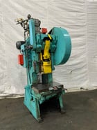 60 Ton, Minster #6, OBI press, 7" stroke, 11" throat, 32" x21" bed, air clutch, Link Logic brake monitor - Image 7