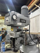 Lagun #847, vertical knee mill, 9" x47" table, 1.5 HP, index base, serial #21356 - Image 8